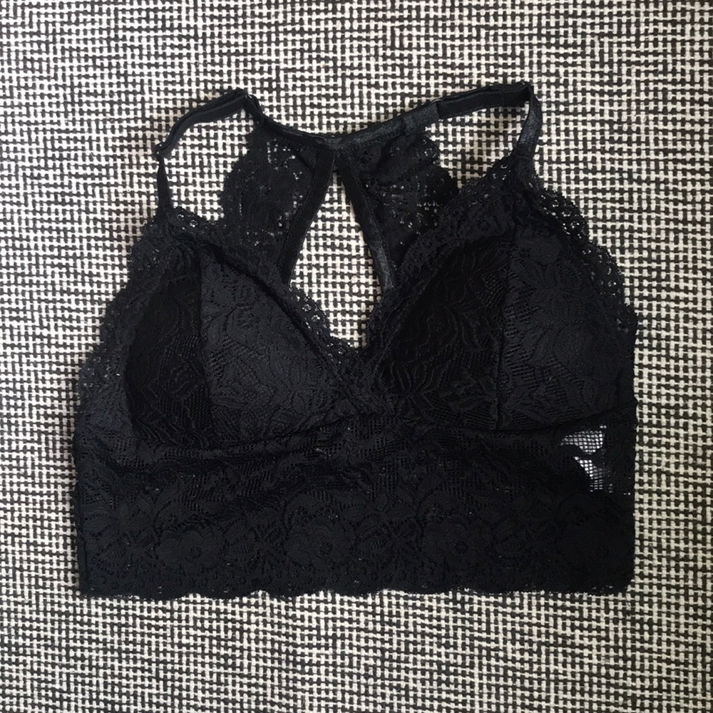 Forever 21 Padded Lace Bralette (Size S)